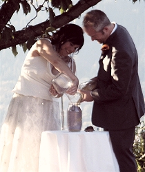 sand and pebble ceremony