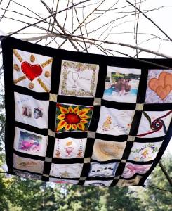 Chuppah tapestry